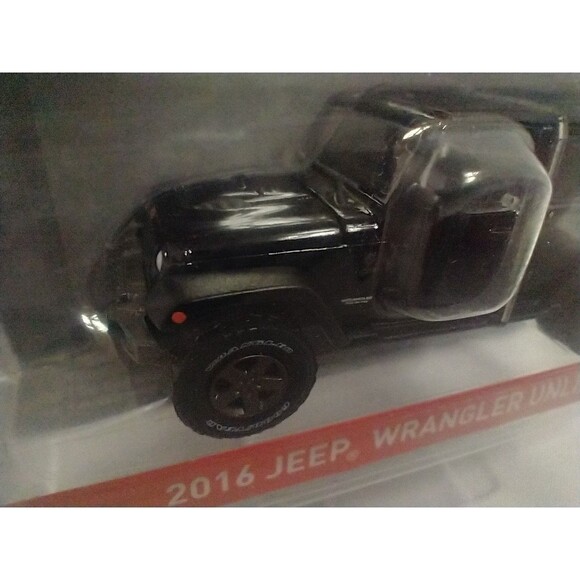 Greenlight 70th Anniversary 2016 Jeep Wrangler Unlimited  Greenlight 2019 70th Anniversary 2016 Jeep Wrangler Unlimited Black